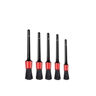 Kit 5 Pincéis Escova Detalhamento Rodas Automotivas - Limpeza Profunda e Segura - imagem 1