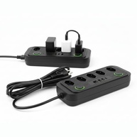 Extensão Tomada 5 Saídas + 5 USB (1 USB-C) - Cabo 2m com Proteção Contra Surto - imagem 2