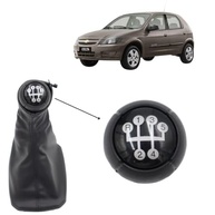 Manopla e Coifa Câmbio Chevrolet Celta 2001-2011 5 Marchas - Upgrade com Estilo! - imagem 2