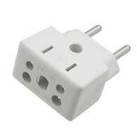 Conjunto 5 Adaptadores de Tomada Universal 10A/20A Bivolt Padrão Novo NBR14136 - Premium Dupin - imagem 1