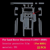 Película Protetora TPU Invisível para Console Central Land Rover Discovery 5 (2017-2020) - imagem 4