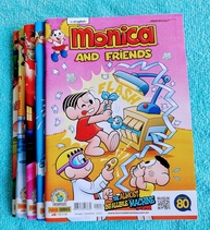 Kit 5 Gibis Turma da Mônica em Inglês - Aventura Divertida e Aprendizado! - imagem 1