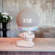 Suporte Alexa Echo Dot 4 e 5 com Design Decorativo - Esculturas em 3D para Som e Decoração - imagem 4