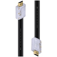 Cabo HDMI 2.0 4K Ultra HD 3D 5m Vinik H20FL-5: Conexão Ethernet e Conector Desmontável - imagem 2