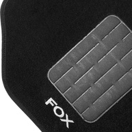 Kit 5 Tapetes Carpete Automotivo Fox 2003-2014 Preto - Encaixe Perfeito e Durabilidade - imagem 1