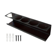 Organizador de Latas de Spray para Parede - 5 Furos, Ferro Premium, Ideal para Garagem e Oficina - imagem 1