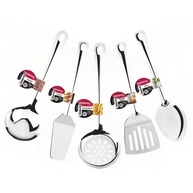 Kit Jogo de Utensílios em Inox 5 Peças - Conjunto Premium para Cozinha - imagem 3