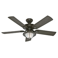 Ventilador de Teto Hunter Fan Angra 5 Pás com Luminária Integrada 127V - Estilo e Conforto Moderno - imagem 1