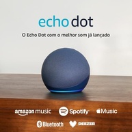 Echo Dot 5ª Geração Azul: O Melhor Som Já Lançado com Alexa - imagem 2