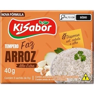 KiSabor, Faz Arroz com Alho Extra, 5 Sachês de 8 Gramas - imagem 2