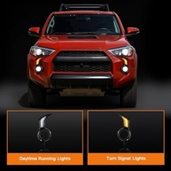Faróis de Neblina LED Toyota 4Runner 5ª Geração (2014-2024) - DRL Branco e Seta Âmbar Sequencial - imagem 5
