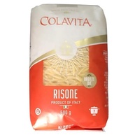 5 Un Massa De S�mola De Trigo Duro Risone 500g Colavita - imagem 1