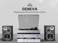 Victor Centro de Música Genebra VDTS-5400 5 em 1: Bluetooth, CD, Rádio FM, USB e Mais! - imagem 3