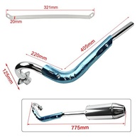 Kit Exaustão Alto Desempenho FLYPIG para Honda XR50/CRF50 e Pit Bikes 50-125cc - imagem 3