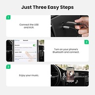 Receptor Bluetooth 5.0 Ugreen 70601: Transforme seu Carro em um Centro de Entretenimento Moderno - imagem 4
