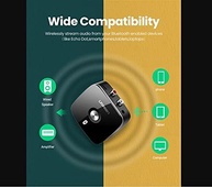 Receptor Bluetooth 5.0 Ugreen AptX LL: Som de Alta Qualidade para TV, Carro e Mais (RCA/3.5mm) - imagem 3