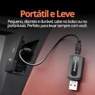 Receptor Bluetooth USB P2 5.0: Transforme Seu Som em Wireless com Alcance de 10m! - imagem 4