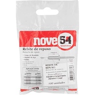 Rebite de Repuxo 4,8mm Branco Nove54: Fixação Segura e Durável (50 Peças) - imagem 3