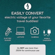 Conversor de Tensão LiteFuze LC-500EU 500W: Energia Global para Sua Viagem! - imagem 5