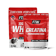 Kit Whey + Creatina FTW: Suplemento Pós-Treino 900g + 500g - imagem 2