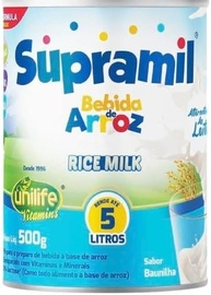Bebida de Arroz Infantil Sabor Baunilha 500g - Sem Lactose e Vegana - imagem 1
