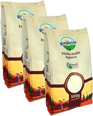 Kit 3X: Polvilho Azedo Orgânico Biorgânica 500g - imagem 1