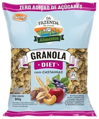 BIOSOFT Granola Com Castanhas Diet 500G - imagem 2