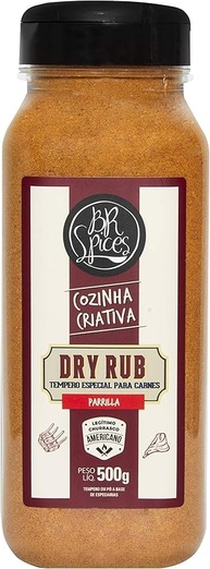 Tempero Dry Rub 500g - BR Spices - imagem 1