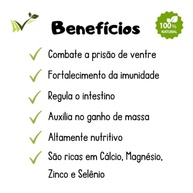 Mix de Sementes Naturais (Abobora Girassol Chia Linhaça Gergelim) - 500g total - imagem 4