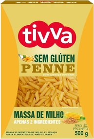 Tivva Penne Linhaça Sem Gúten 500G - imagem 1