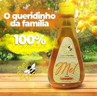 Mel Laranjeira Puro de Abelha 100% Natural - Bisnaga 500g - imagem 2