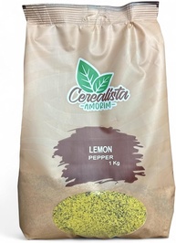 Tempero Lemon Pepper 500g Cerealista Amorim - imagem 1