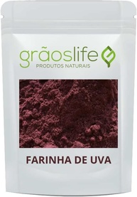 Farinha de Uva 100% Pura 500gr - Grãos Life - imagem 1