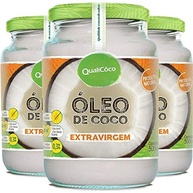 Kit 3 Óleo de coco extra virgem Qualicôco 500ml - imagem 2