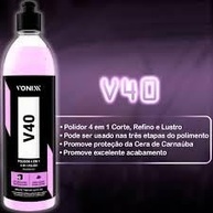 Kit V40 500ml Vonixx + 5 Boinas de Lã Híbridas Karbox - Polimento Profissional em 1 Só - imagem 2