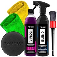 Kit V-Floc 500ml Vonixx Blend Spray Black 500ml Vonixx e Acessórios Para Estética Automotiva Karbox - imagem 2