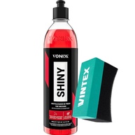 Pretinho Shiny Vonixx 500ml + Aplicador Zacs: Brilho Intenso e Duradouro para Seus Pneus - imagem 1