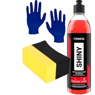 Kit Estética Automotiva Shiny 500ml Vonixx + Acessórios Karbox: Brilho e Proteção Impecáveis - imagem 2