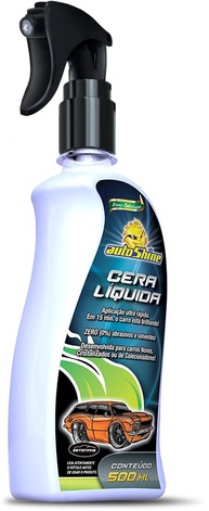 Autoshine Cera Líquida 500ml: Brilho Intenso e Proteção Duradoura para seu Carro - imagem 1