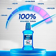 Oral B Sem Álcool: Cuidado Bucal Completo 500ml - imagem 2