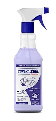 Coperalcool Bacfree Segredos da Natureza - Refúgio da Mente 500ml | Limpador Multissuperfície com Aromaterapia - imagem 2