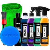 Kit Tok Final 500ml Voixx Vexus 500ml Vonixx Restaurax 500ml Vonixx Moto-V 500ml Vonixx Pneu Pretinho 500ml Vintex Acessórios Karbox - imagem 2
