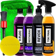 Kit Completo Vonixx: Restaurax, Tok Final, V-Floc e Revox 500ml + Acessórios Karbox - imagem 2