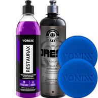 Kit Restaurador e Protetor Plásticos Internos e Externos Vonixx Restaurax & Dress Easytech 500ml - imagem 2
