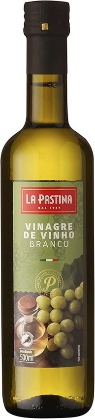 Vinagre De Vinho Branco La Pastina 500Ml - imagem 1