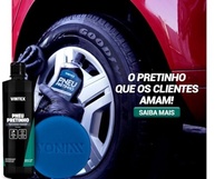 Kit Pneu Pretinho Vonixx: Limpa, Protege e Dá Brilho Duradouro (500ml + Aplicador) - imagem 5