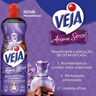 Veja Limpador Perfumado Aroma Sense Bem Estar 500ml com Óleos Essenciais - Limpeza e Aromaterapia em um Só - imagem 3