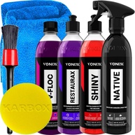 Kit Native Spray 500ml Vonixx Shiny 500ml Vonixx Restaurax 500ml Vonixx V-Floc 500ml Vonixx e Acessórios Karbox - imagem 1