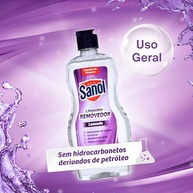 Sanol Removedor Limpador Lavanda 500ml - Sem Hidrocarbonetos e Petroquímicos - imagem 5