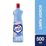 Vidrex Veja Limpa Vidros Tradicional 500ml - Brilho Profundo e Secagem Rápida - imagem 1